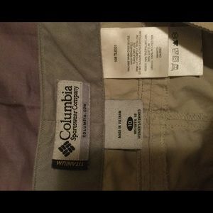 Columbia capris hiking outdoors pants